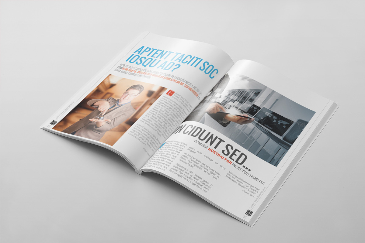 Magazine Template 24, a Magazine Template by pmvch (Photo 4 of 10)