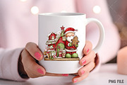Cozy Barn Christmas Clipart Png, an Illustration by Craft Nest (Thumbnail 5 of 6)