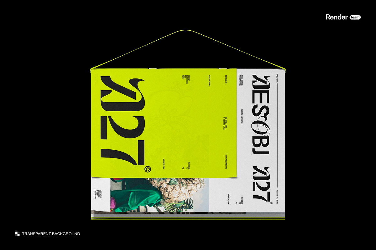 Magazine Mockup Set, a Books & Magazine Mockup by Renderteam (Photo 3 of 12)