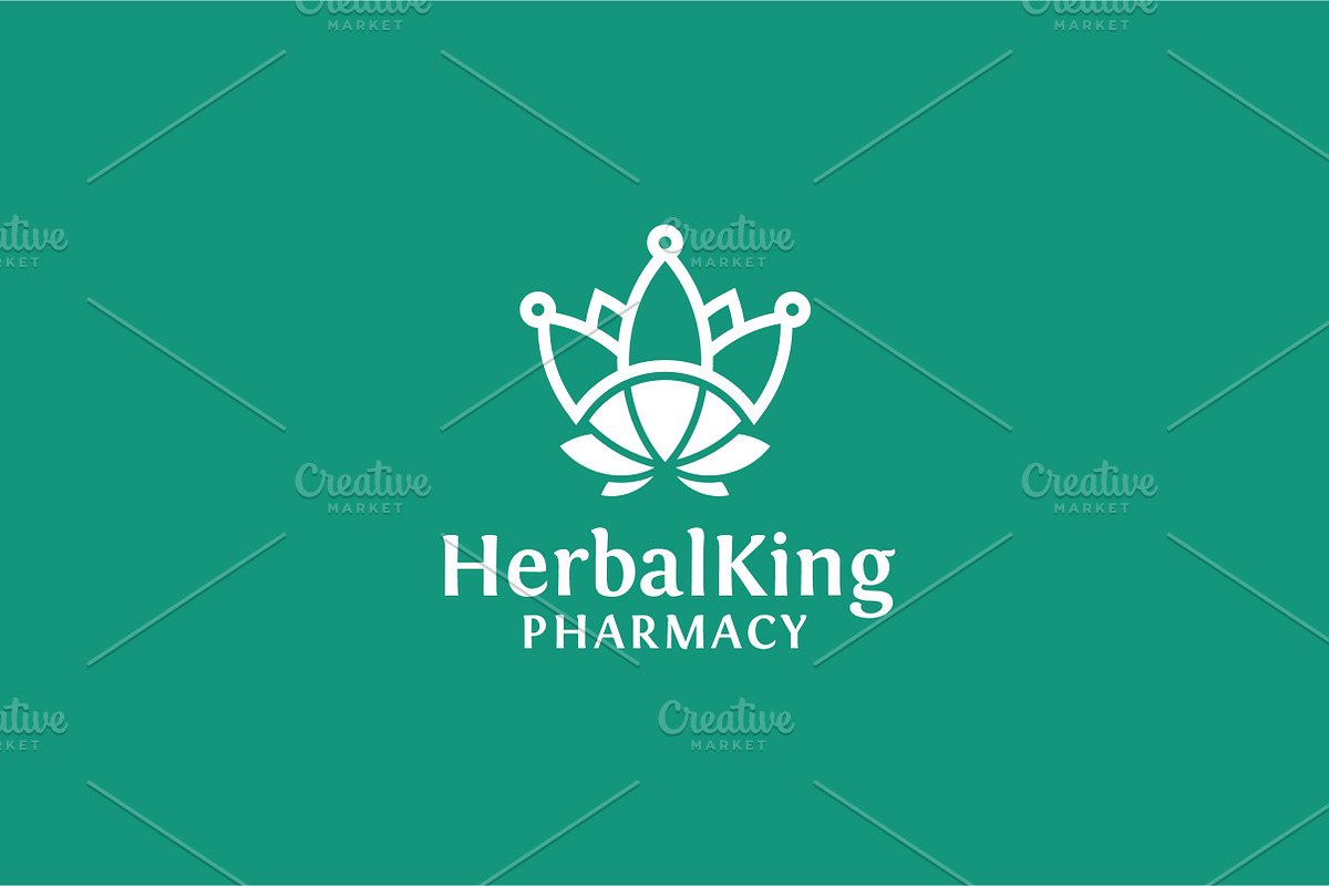 Cannabis / Marijuana King Crown, a Branding & Logo Template by bvcreates (Photo 5 of 7)