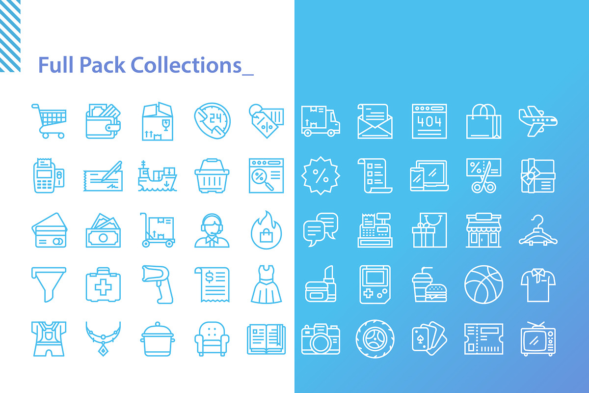Shopping / E-commerce Icons Set, an Icon by kerismaker (Photo 4 of 5)