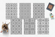 Patterns for coloring PDF,JPG vol-10, a Brochure Template by dnapslvsk (Thumbnail 4 of 6)