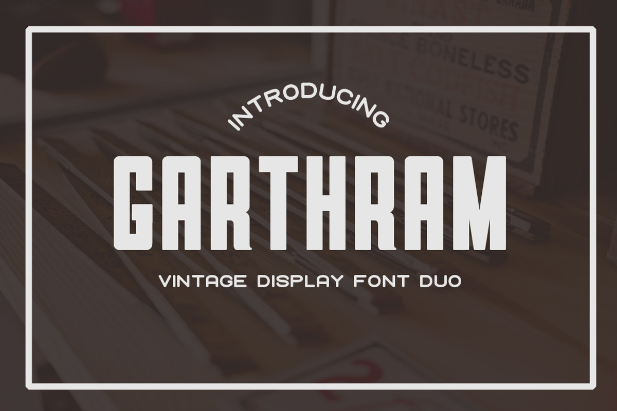 Garthram Font Duo