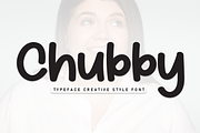 Chubby | Script Font, a Script Font by Scratchones (Thumbnail 1 of 8)