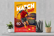 Soccer Match Day Flyer Template, a Flyer Template by Boostock (Thumbnail 3 of 4)
