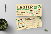 Easter Egg Gift Voucher, a Print Template by Annora Studio (Thumbnail 2 of 6)