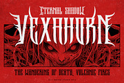 Rockakura typeface, a Blackletter Font by alit design (Thumbnail 5 of 17)