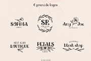Ciera watercolor svg font & florals, a Script Font by Angele Kamp (Thumbnail 7 of 10)