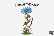 Spring Quote Ladybug png, an Illustration by Designworld (Thumbnail 1 of 5)