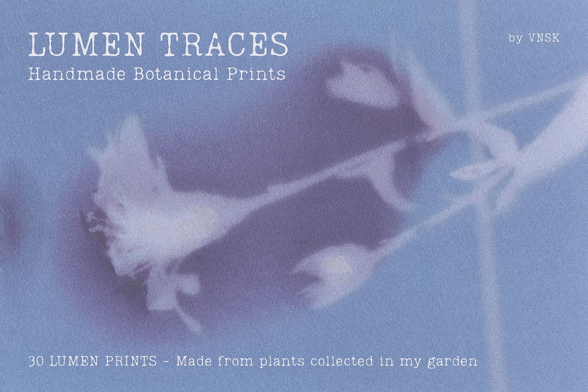 Lumen Traces: Handmade Prints, a Background Graphic by Anastasiia VNSK (Photo 1 of 16)