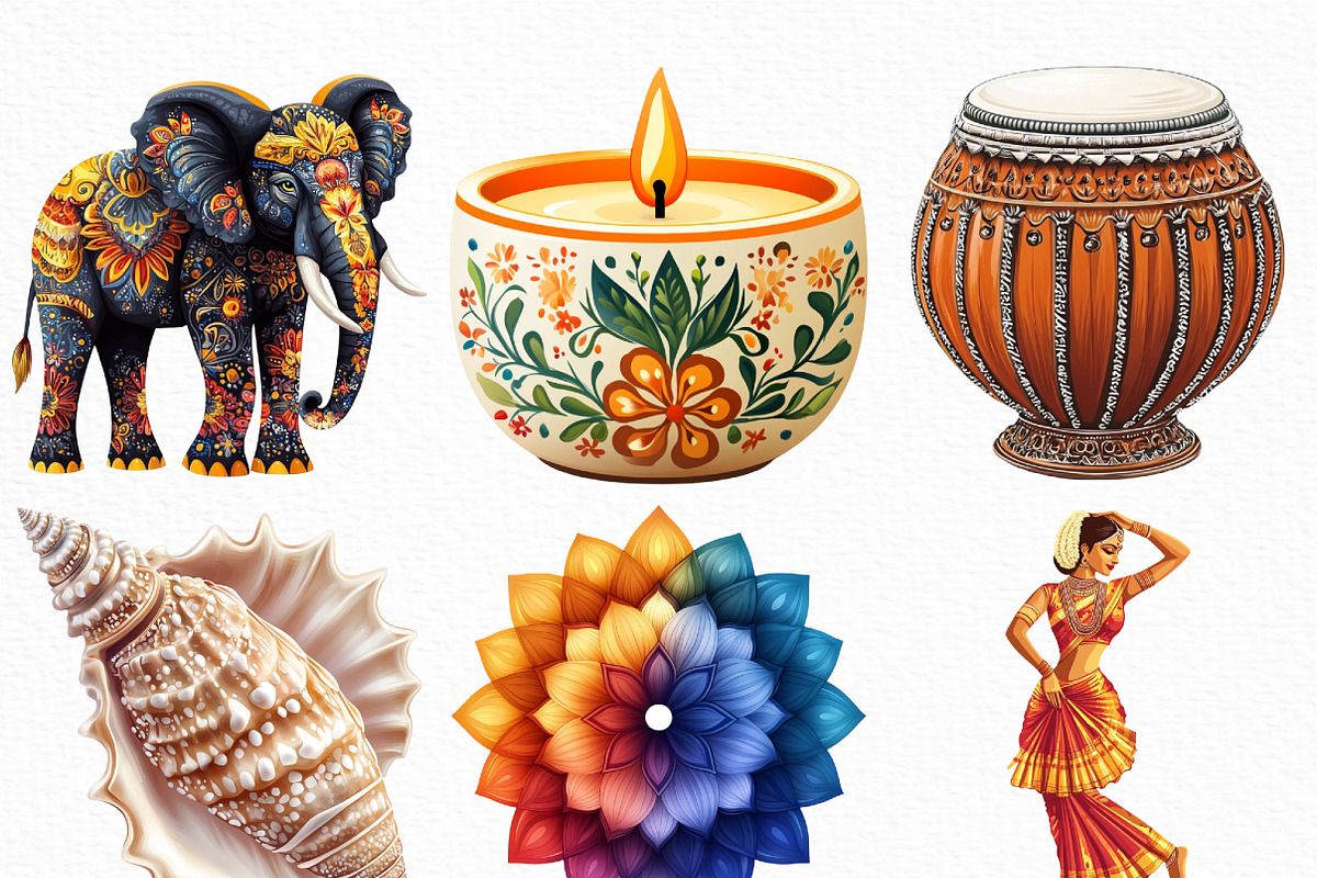 Traditional Indian Art, an Illustration by Craft Nest (Photo 2 of 6)