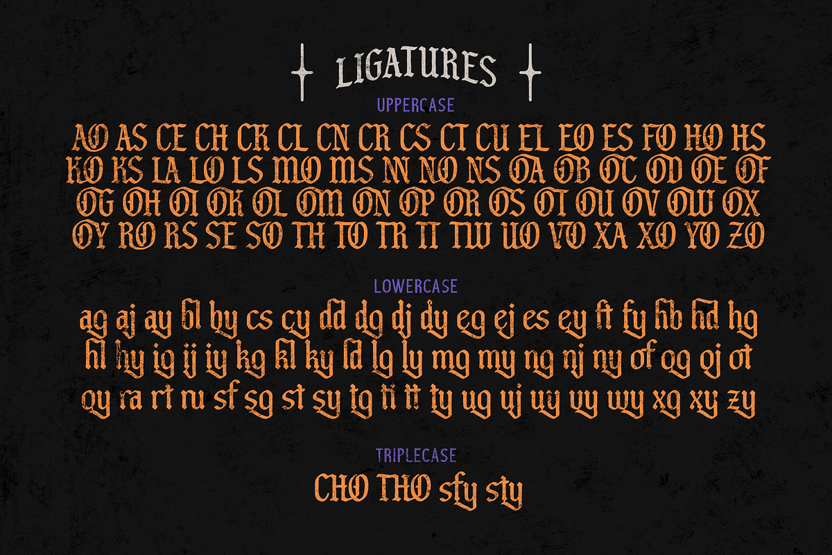 Black Chorola Typeface, a Blackletter Font by alit design (Photo 13 of 15)