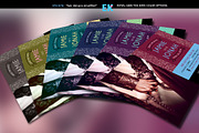 Royal Save the Date Postcard, a Flyer Template by Epickita (Thumbnail 4 of 4)