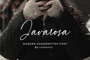 Javarosa Script Font, a Script Font by nizarbagasm