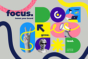 Geometric Infographics Design, an Object Illustration by Creative Graphics (Thumbnail 1 of 10)