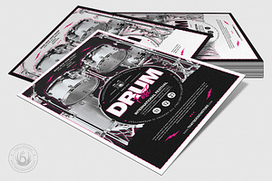 Drum Fest Flyer Template