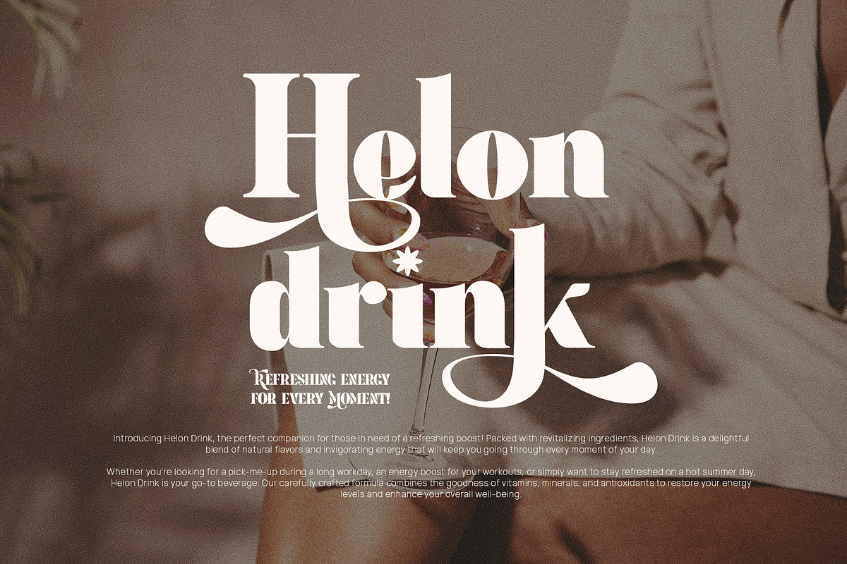 Megina Elegant Ligature Serif Font, a Serif Font by Perfectype (Photo 6 of 9)