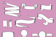 Hand-drawn Banners and Ribbons, an Object Graphic by MyNatureGraphics (Thumbnail 3 of 4)