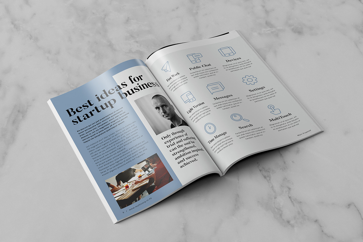 Creative Proposal, a Brochure Template by Kovalski (Photo 5 of 11)