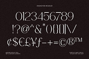 Ragadyan - Modern Duo Font, a Script Font by Inviline.co (Thumbnail 17 of 18)