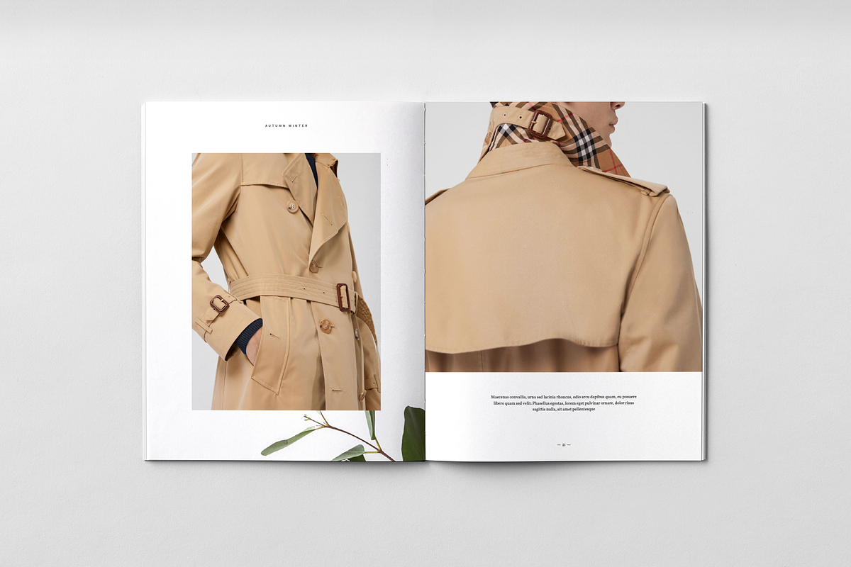 Volkhov Lookbook, a Brochure Template by BOXKAYU (Photo 11 of 18)