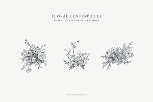 Floral Arrangements: Illustrations