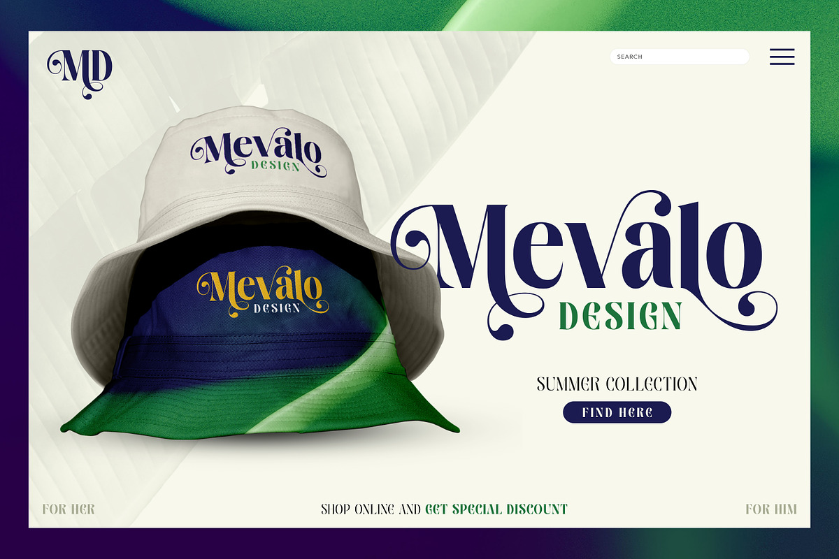 Nathen - Elegant Serif Display Font, a Serif Font by Ekahermawan (Photo 7 of 12)