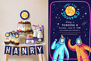 Colorful Space Collection, a Decorative Illustration by Yeticrab (Thumbnail 11 of 12)