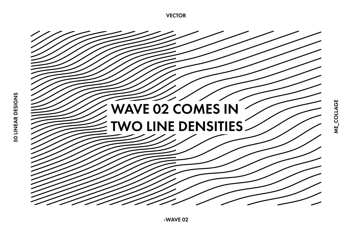 WAVE 02 - 50 Minimal Linear Designs, an Object Graphic by ME_COLLAGE (Photo 21 of 32)