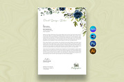 Letterhead, a Stationery Template by DesignDevisers (Thumbnail 1 of 10)