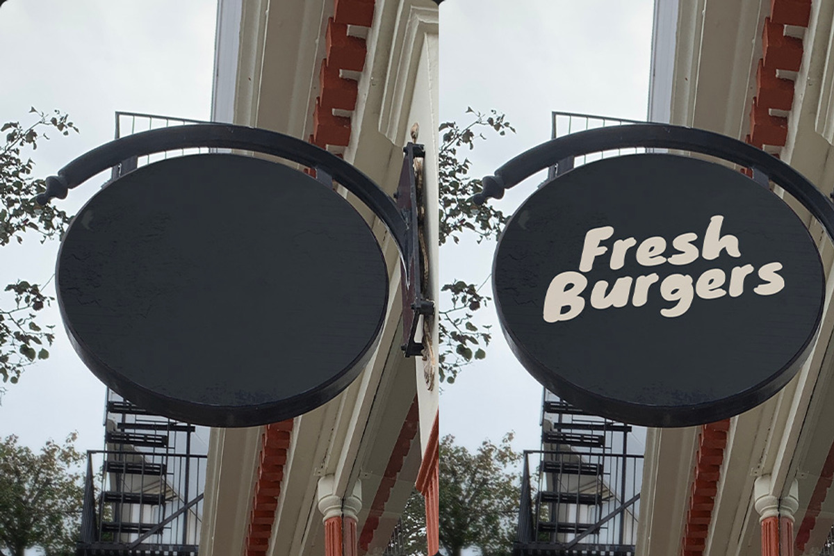 Logo Mockup Template - Business Sign, an Advertising Mockup by SUH-NY (Photo 6 of 14)
