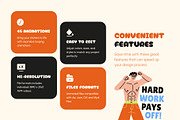 Animated Gym Stickers Collection, an Emoji Icon by Brickclay (Thumbnail 3 of 5)
