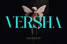 Versha - Stencil Serif Font