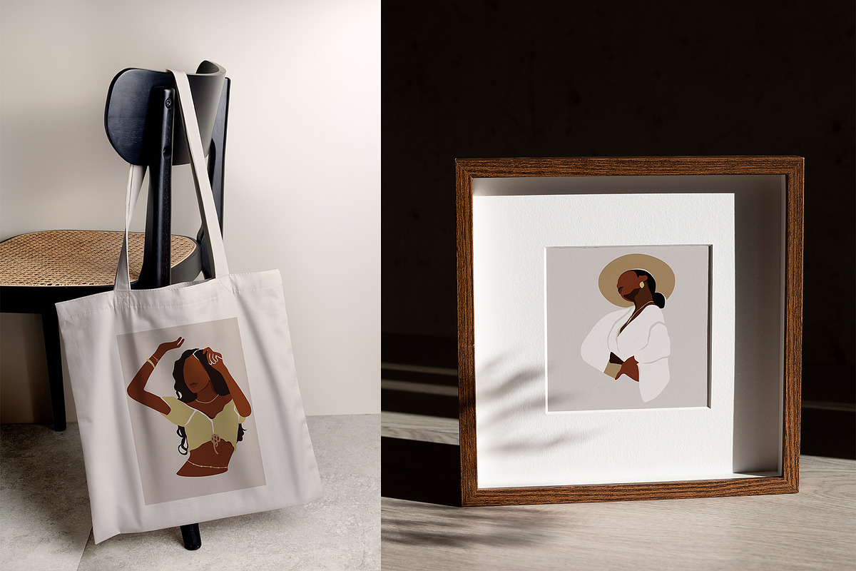 Women Abstract Illustrations part II, a Decorative Illustration by TiriCo (Photo 5 of 12)