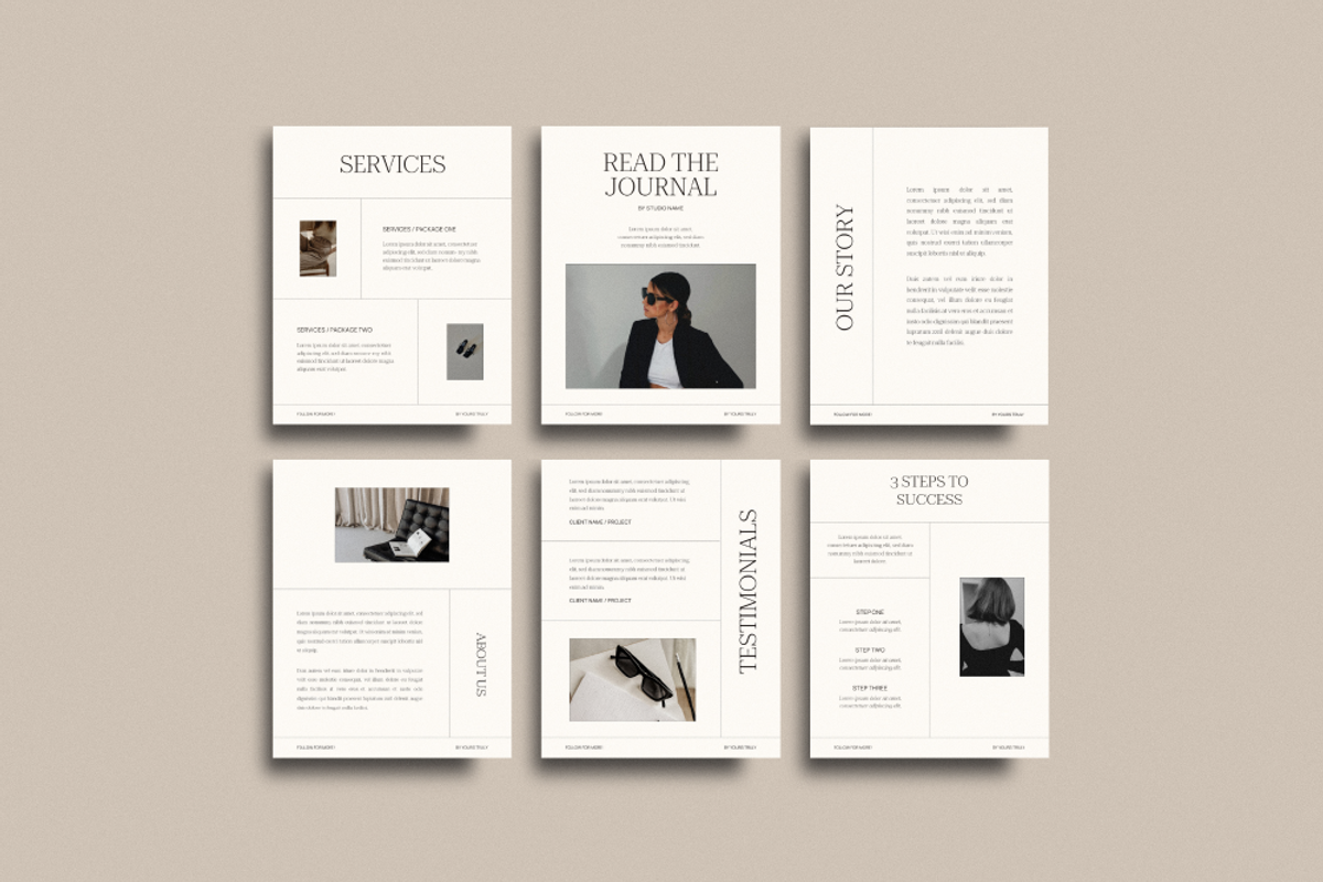 Instagram Template | Posts & Stories, a Social Media Template by Wild Theory (Photo 6 of 13)