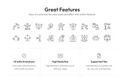 ROI and Revenue Animated Icons, an Outline Icon by Prosymbols (Thumbnail 2 of 4)