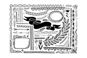 800+ DOODLE ELEMENTS SET, a Templates & Theme by karakotsya (Thumbnail 5 of 24)
