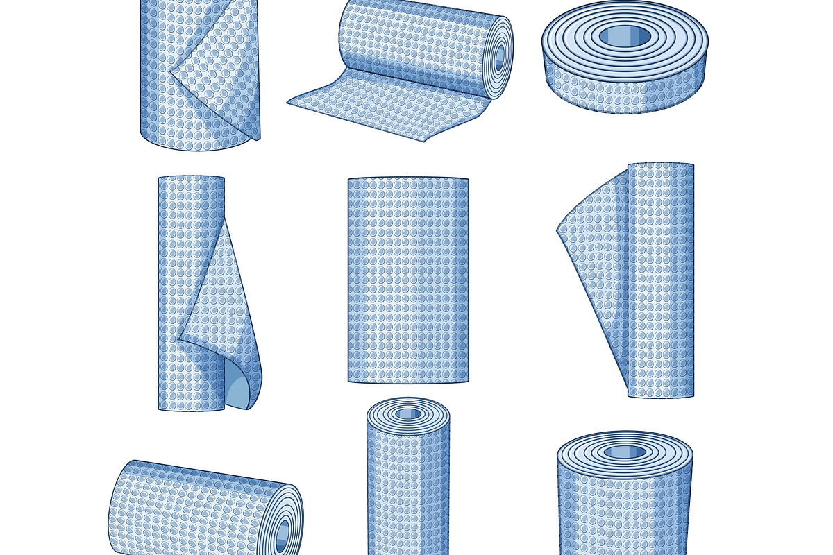 Bubble wraps rolls displaying, an Object Graphic by pikepicture (Photo 2 of 3)