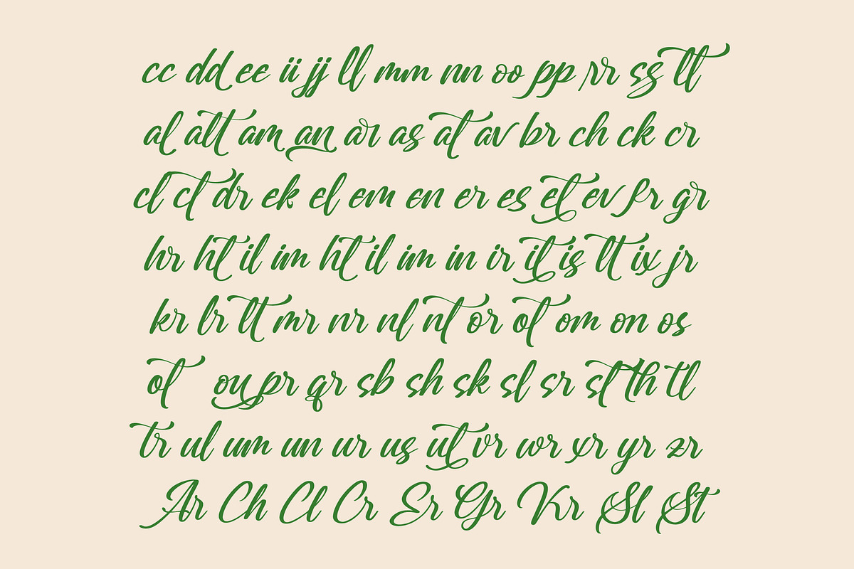 Greatesa Brought Bold Calligraphy, a Script Font by Letterena Studios Script (Photo 19 of 20)