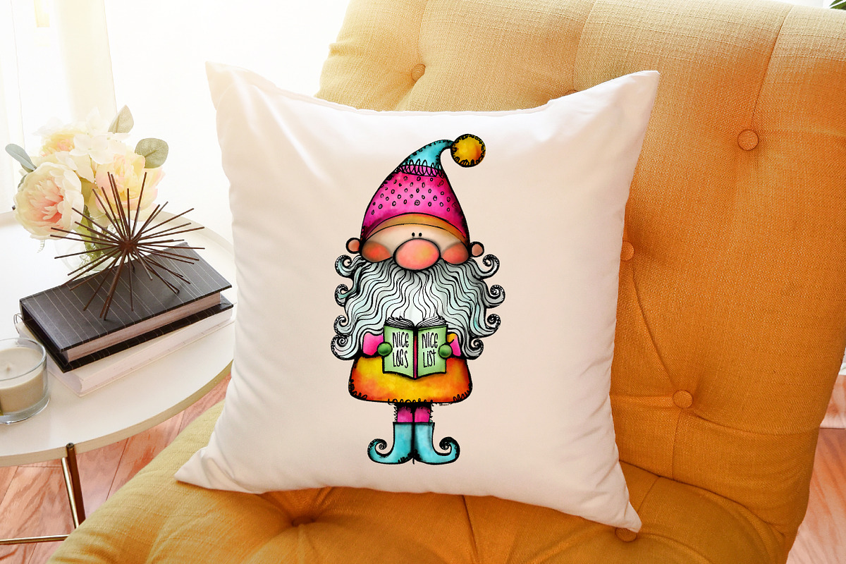 Whimsical Christmas Santa Clipart, an Illustration by Sublimation Artist (Photo 6 of 6)