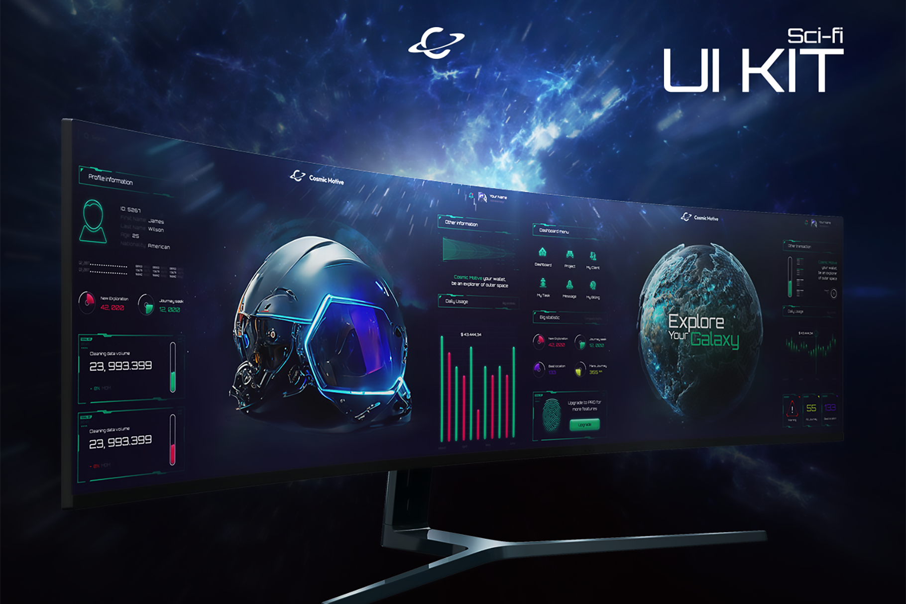 Sci-Fi UI Kit 2023