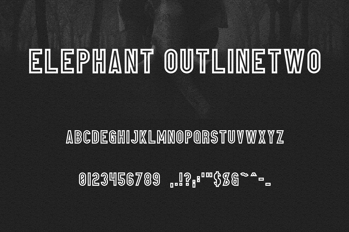 Elephant Font Family -50%, a Sans Serif Font by VP Fonts (Photo 12 of 14)