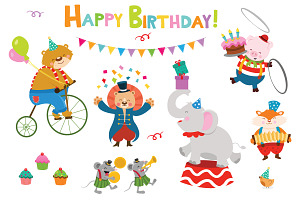 Birthday Circus Set