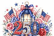 America 250th anniversary PNG bundle, a Decorative Illustration by HeavensStar (Thumbnail 12 of 16)