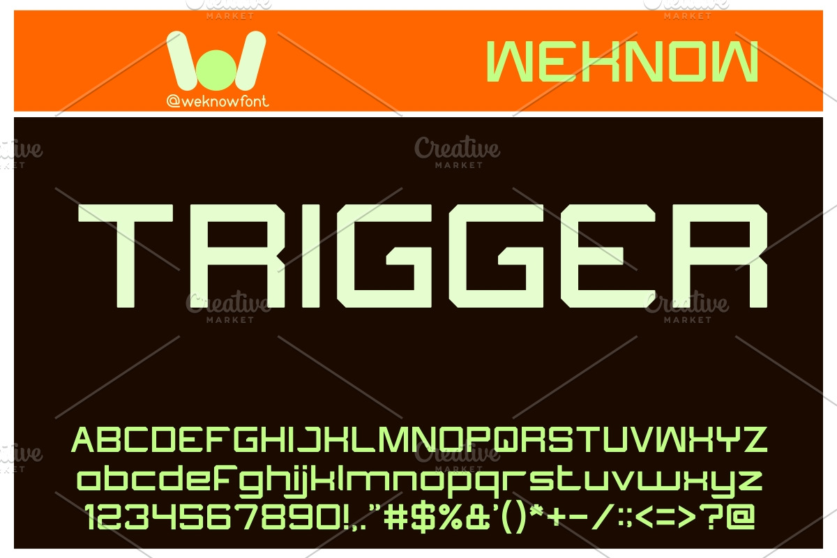 what the fun font, a Font by weknow (Photo 5 of 5)