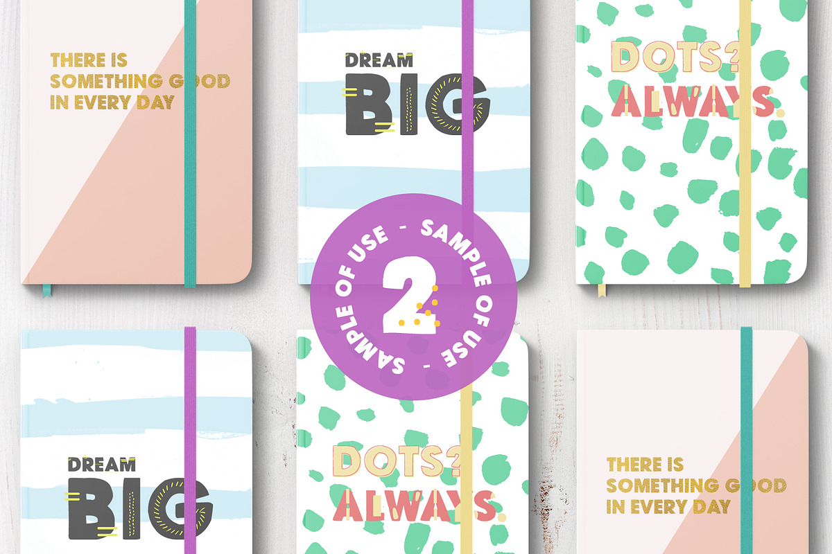 Unpoco Loco™ - 4 Layered Fonts preview 5
