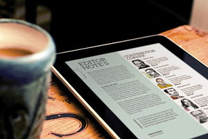 Ipad Magazine Template