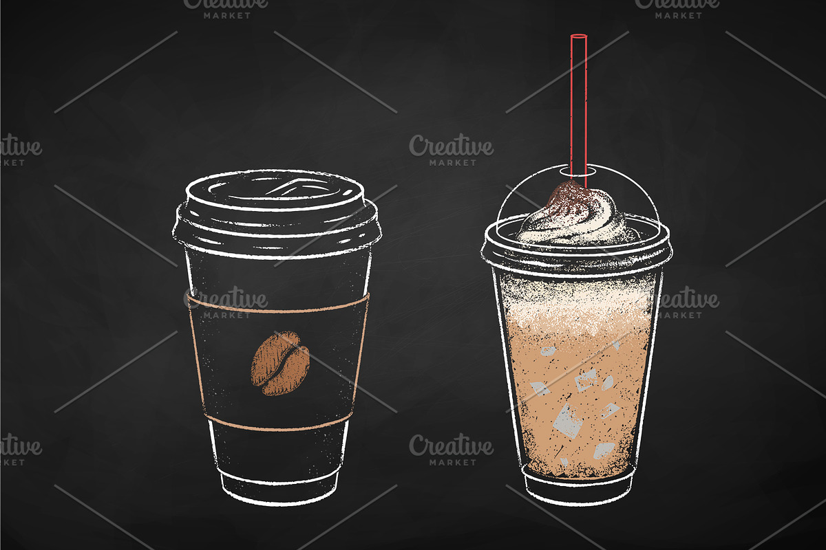 40 Coffee Cups, an Object Graphic by Sonya Illustrations (Photo 10 of 10)