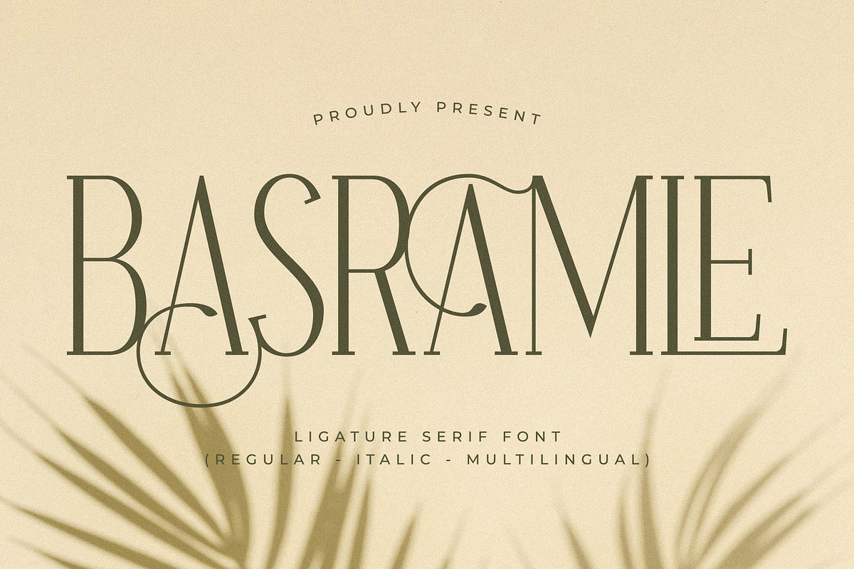 Basramle Ligature Serif Font, a Serif Font by Storytype Studio (Photo 1 of 15)