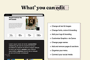 Squarespace Website template, a Squarespace Template by Ciel Lumiere (Thumbnail 5 of 8)
